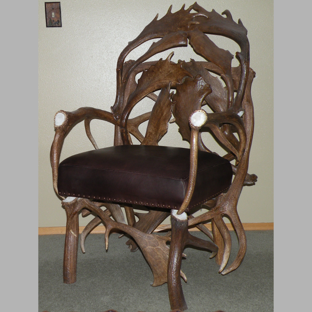 Elk & Fallow Deer Antler Chair