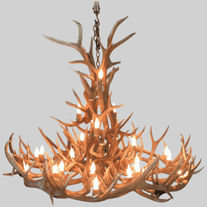 Elk Antler Chandeliers