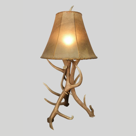 Peak Elk Antler Table Lamp