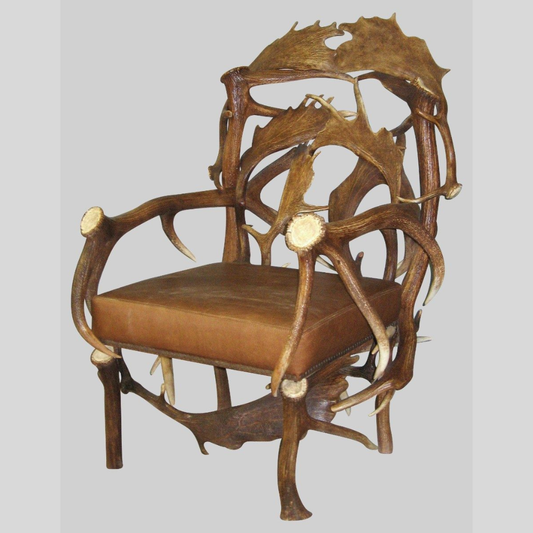 Elk & Fallow Deer Antler Chair
