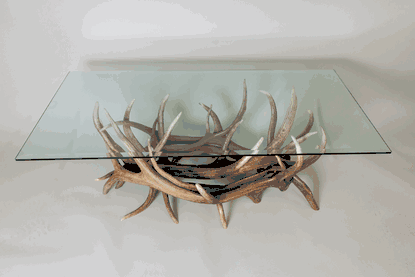 Elk Antler Coffee Table